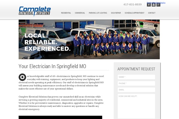 completeelectrical.biz site used Electrical_solutions