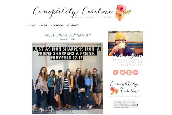 completelycaroline.com site used Simplyluxe