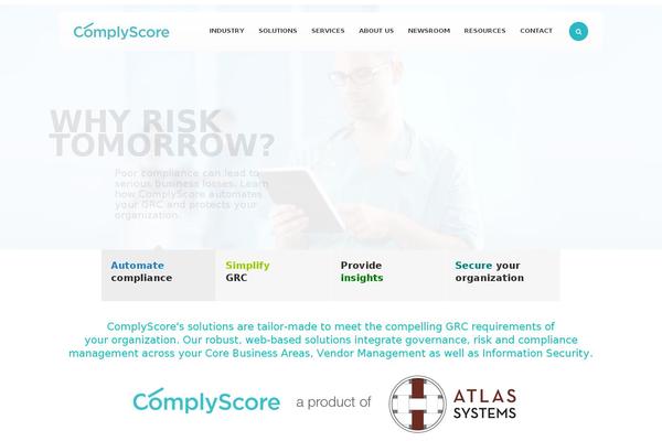 complyscore.com site used Complyscore