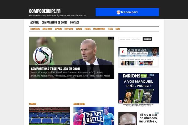 compodequipe.fr site used Wp-critique101