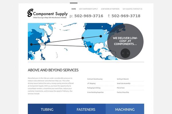 component-supply.com site used Theme1609