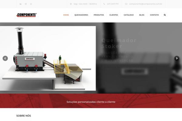 Constructo theme site design template sample