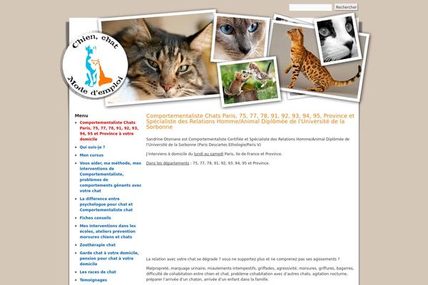 comportementaliste-chats.com site used Chats