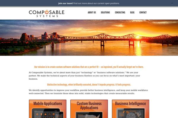 composablesystems.com site used Composable