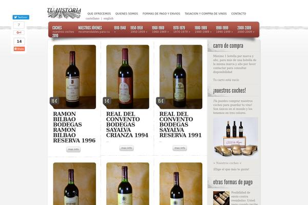 compraventadevinos.com site used Estoreviejo