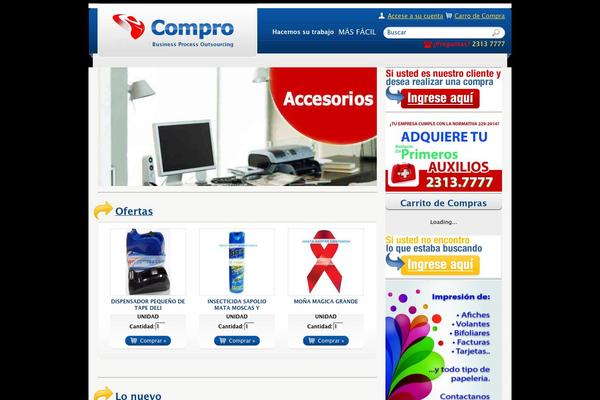 compro.com.gt site used Compro