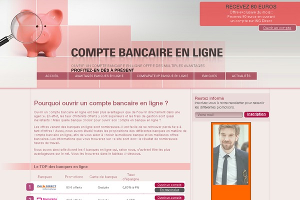 comptebancaireenligne theme websites examples