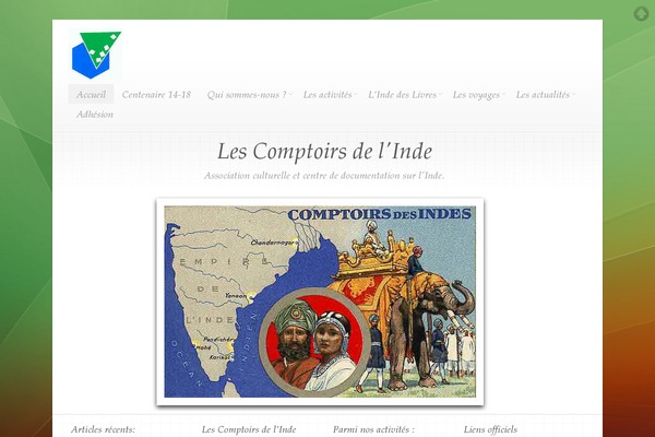 Blanche theme site design template sample