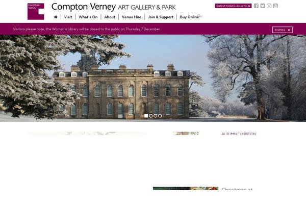comptonverney.org.uk site used Compton-verney-theme