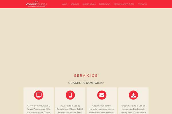 Total Child theme site design template sample