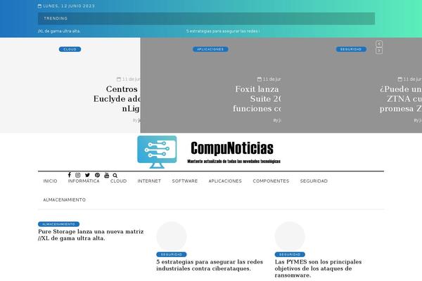 compunoticias.com site used Davenport
