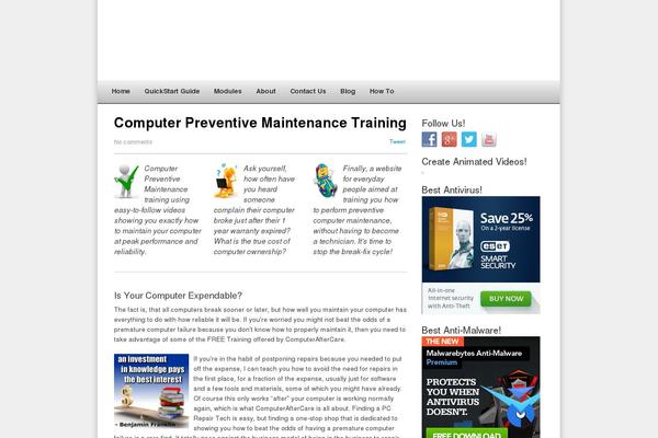 computeraftercare.com site used Optimizepress