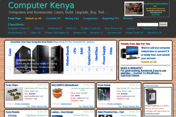 Porto theme site design template sample