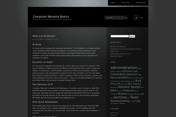 Piano Black theme site design template sample