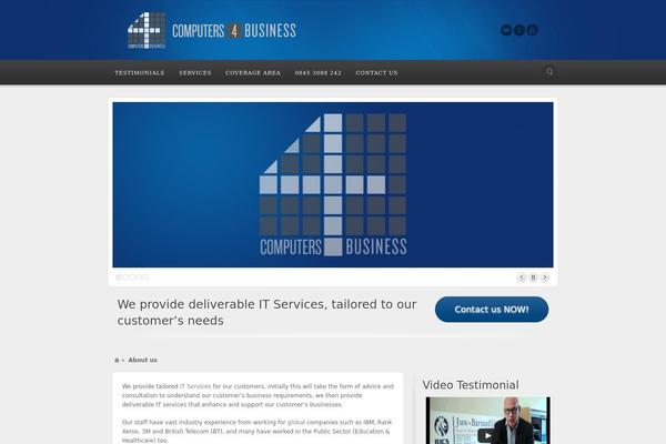 Alyeska theme site design template sample