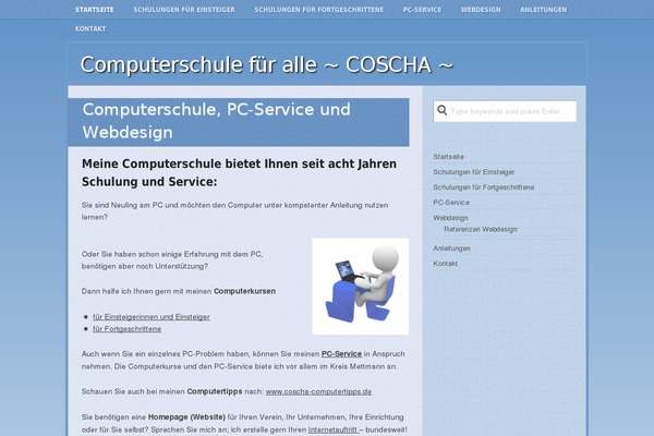 computerschule-fuer-alle.de site used Childtheme_bl