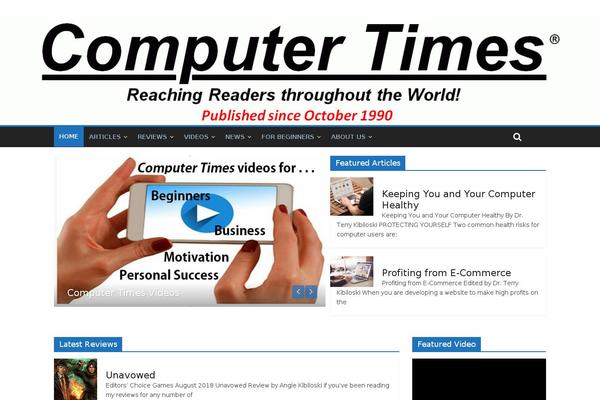 computertimes.com site used Colormag-pro