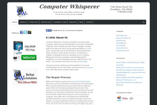 Canvas theme site design template sample