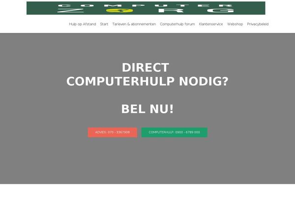 computerzorg.nl site used Minimalzerif