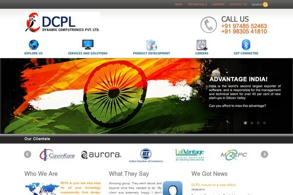 Twenty Ten theme site design template sample