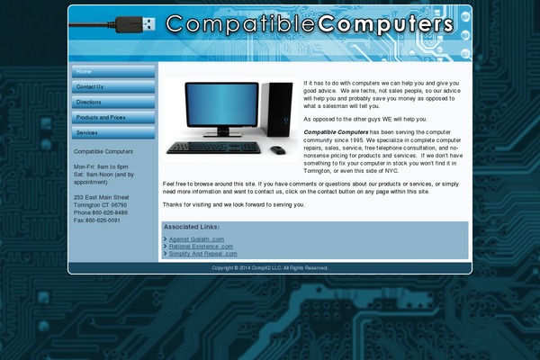 compx2.com site used Compx2theme3