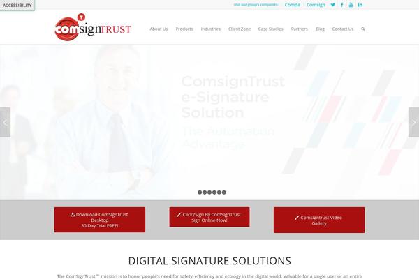 Enfold theme site design template sample