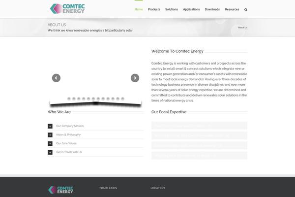 Ce theme site design template sample