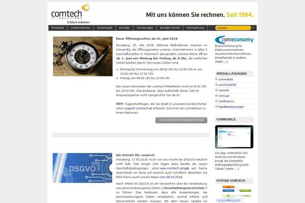 comtech.at site used Simple Chrome