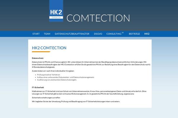 comtection.de site used Hk2