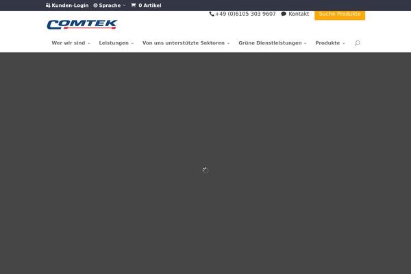 comtek-de.com site used Comtek-theme