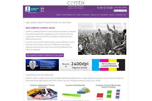 comtix.com site used Comtix
