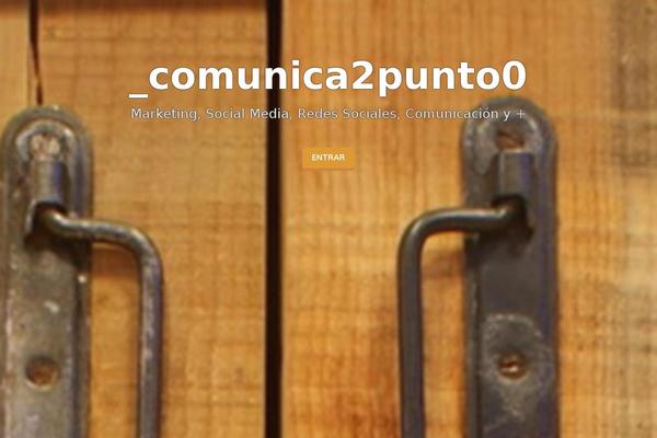 comunica2punto0.com site used Moesia