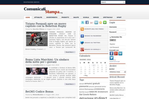 comunicati-stampa.org site used Elegant News