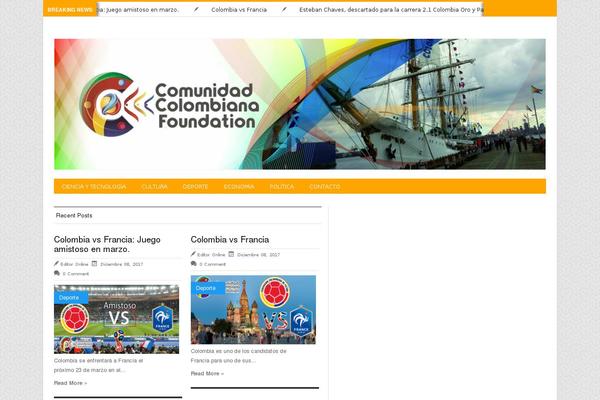 comunidadcolombiana.com site used Skt-tutor