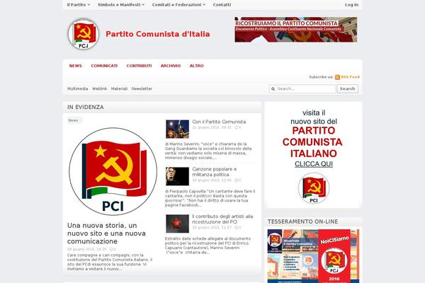 comunisti-italiani.it site used Ascendoor-news