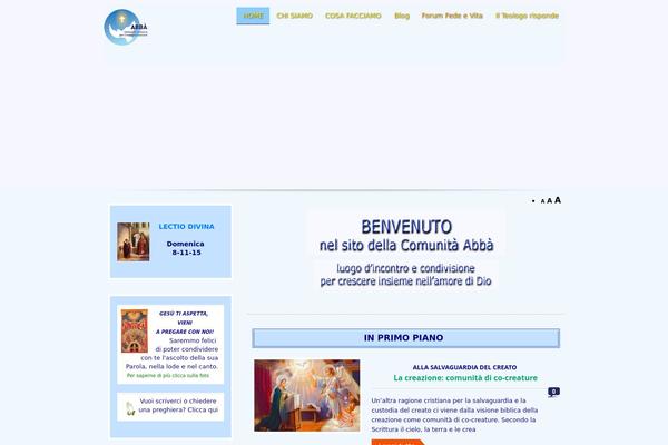 comunita-abba.org site used The-church