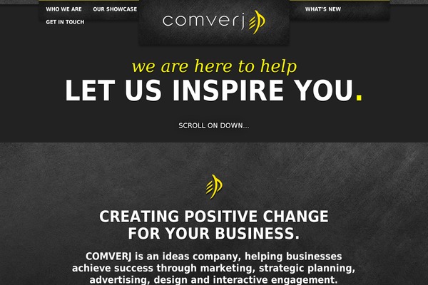 comverj.com site used Cvj-parallax