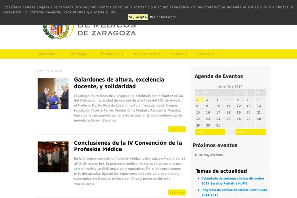 comz.org site used Colegiomedicos