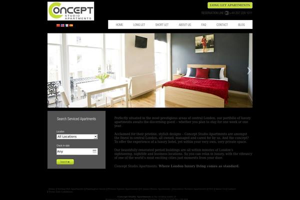 concept-apartments.com site used Concept_lnodon