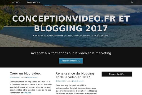 conceptionvideo.fr site used Catch Adaptive