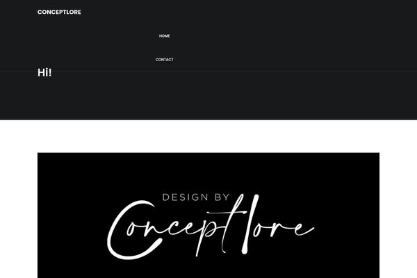conceptlore.com site used Drox