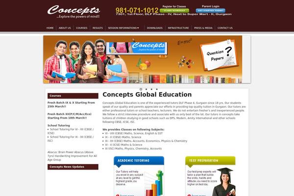 conceptsonline.in site used Concepts