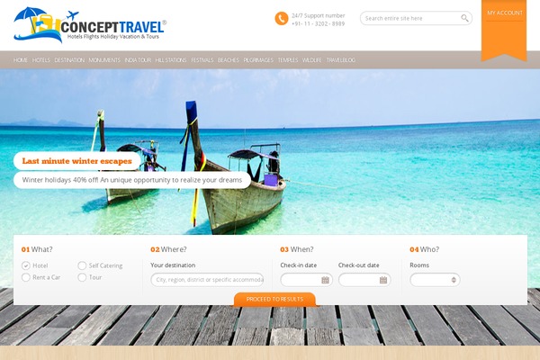 concepttravel.in site used Ogma-blog