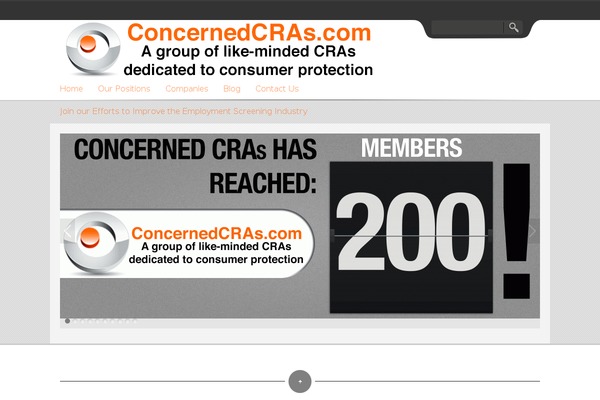 concernedcras.com site used Sector