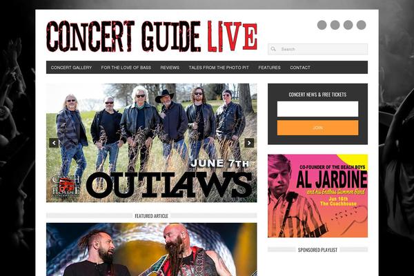 concertguidelive.com site used Occg