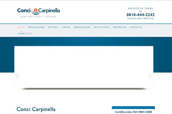 concicarpinella.com.ar site used Concicarpinella