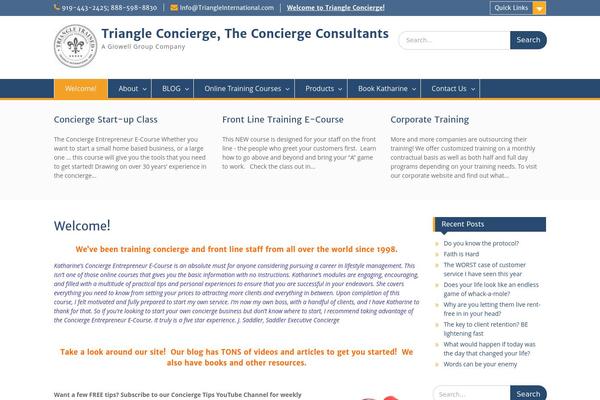 Twenty Twelve theme site design template sample