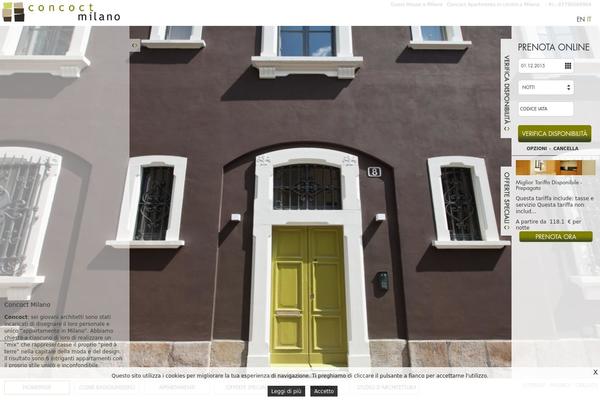 concoctmilano.com site used Concoctapartments