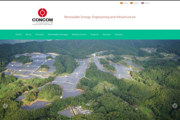 concom.es site used Concom