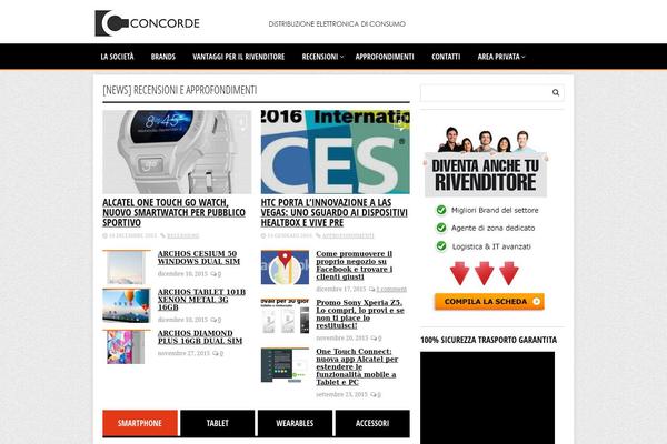 concordespa.com site used Concordetheme
